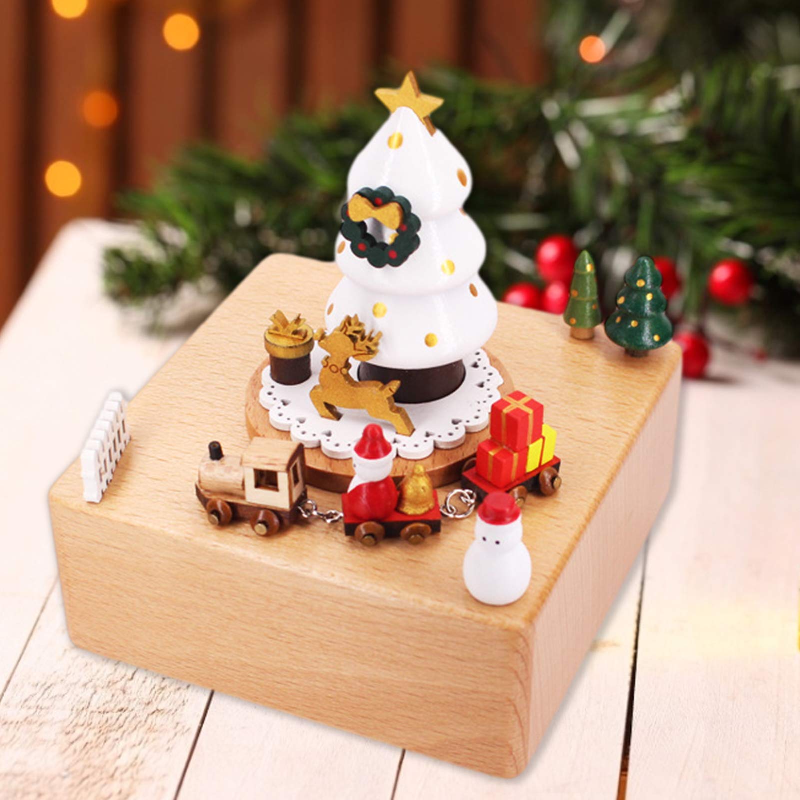 新品】オルゴール クリスマスボックス プレゼント サンタクロース